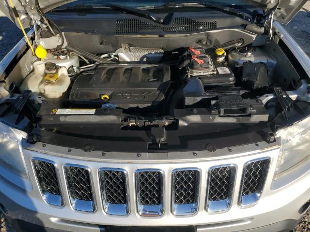 1C4NJCEB1CD685279 - 2012 JEEP COMPASS LATITUDE ვერცხლისფერი ფოტო 12