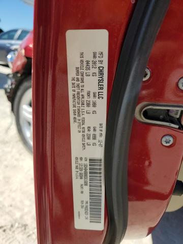 1B3HB48B88D616898 - 2008 DODGE CALIBER SXT Բորդո լուսանկար 12