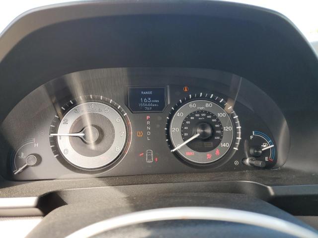 5FNRL5H91DB002863 - 2013 HONDA ODYSSEY TOURING GRAY photo 9