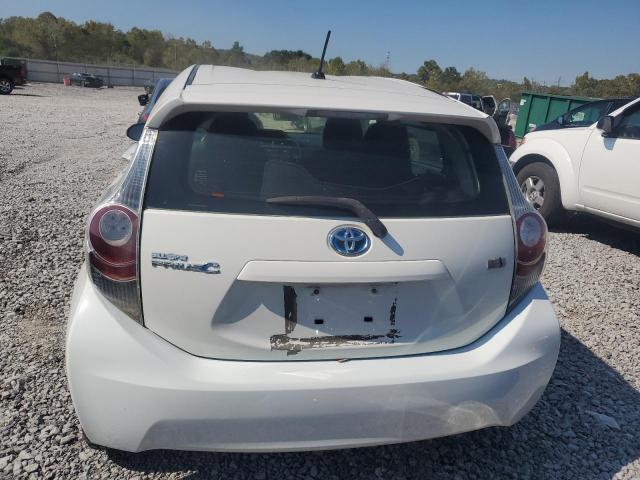 JTDKDTB37D1050805 - 2013 TOYOTA PRIUS C თეთრი ფოტო 6