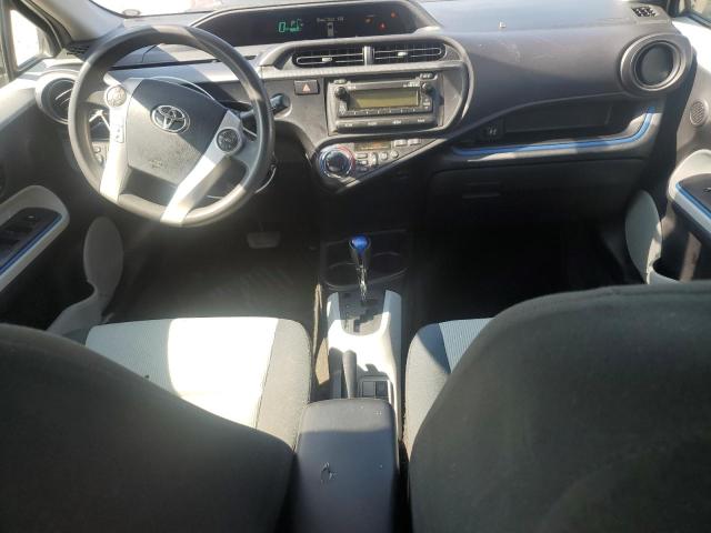 JTDKDTB37D1050805 - 2013 TOYOTA PRIUS C თეთრი ფოტო 8