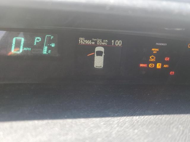 JTDKDTB37D1050805 - 2013 TOYOTA PRIUS C თეთრი ფოტო 9