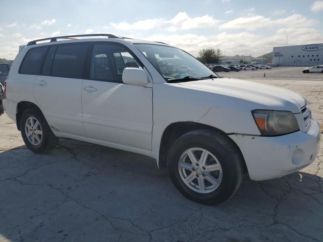 JTEDP21A740025432 - 2004 TOYOTA HIGHLANDER BASE Ақ фото 4