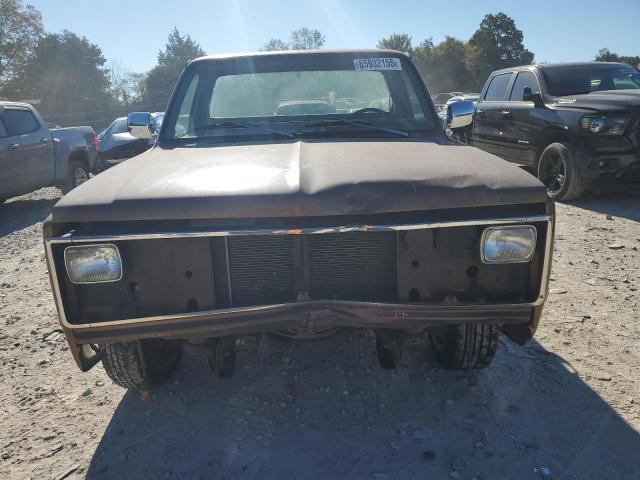 2GCDC14DXB1105177 - 1981 CHEVROLET C10 BROWN photo 5