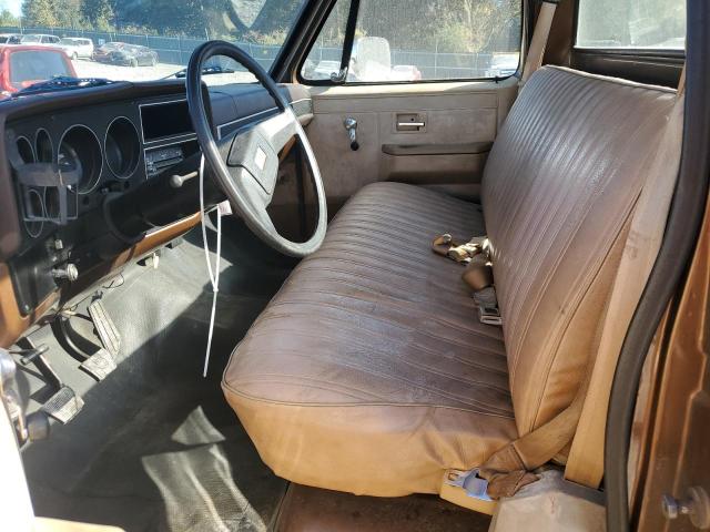 2GCDC14DXB1105177 - 1981 CHEVROLET C10 BROWN photo 7
