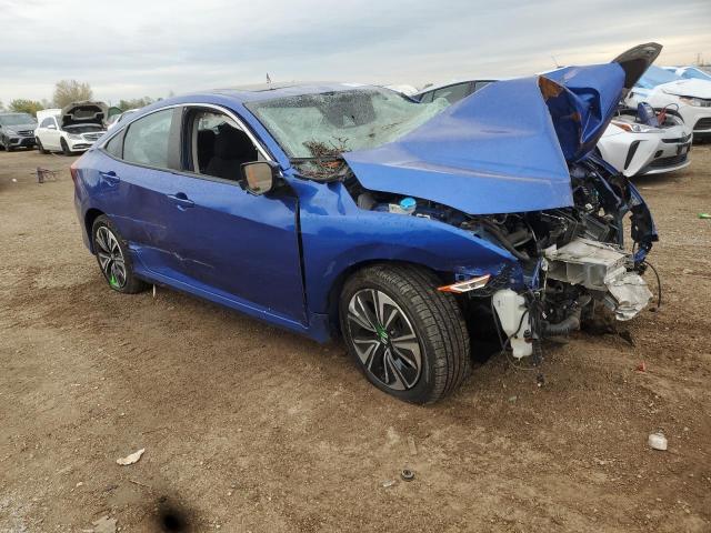 19XFC1F49HE007047 - 2017 HONDA CIVIC EX BLUE photo 4