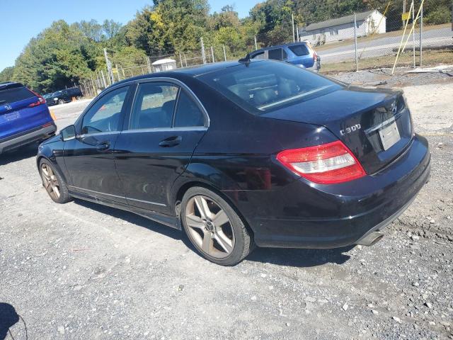 WDDGF8BBXAR107103 - 2010 MERCEDES-BENZ C 300 4MATIC BLACK photo 2
