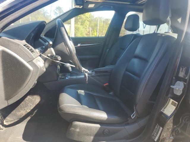 WDDGF8BBXAR107103 - 2010 MERCEDES-BENZ C 300 4MATIC BLACK photo 7