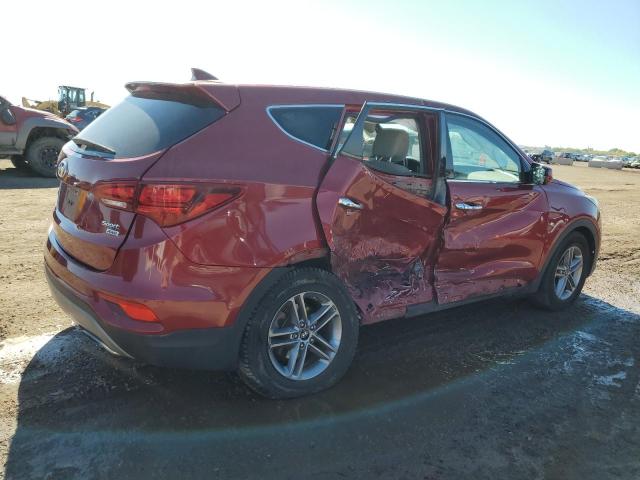 5XYZTDLB5HG432172 - 2017 HYUNDAI SANTA FE S RED photo 3