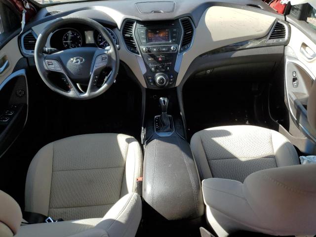 5XYZTDLB5HG432172 - 2017 HYUNDAI SANTA FE S RED photo 8
