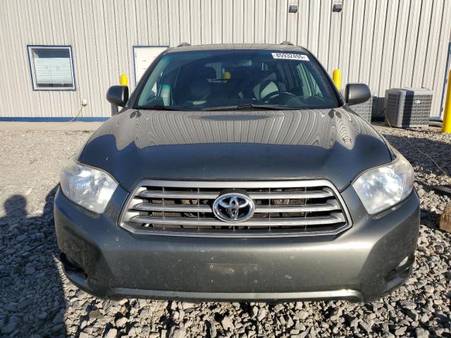 5TDJK3EH6AS038426 - 2010 TOYOTA HIGHLANDER SE ნაცრისფერი ფოტო 5
