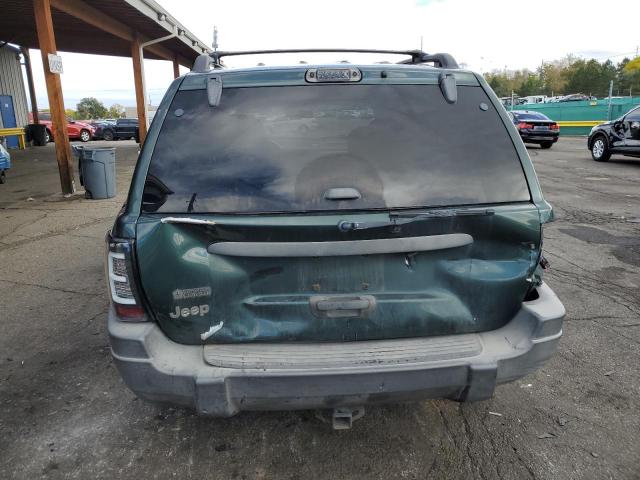 1J4GW48S61C596039 - 2001 JEEP GRAND CHER LAREDO Yaşıl foto 6