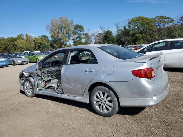 1NXBU40E99Z054821 - 2009 TOYOTA COROLLA BASE فضي صورة 2