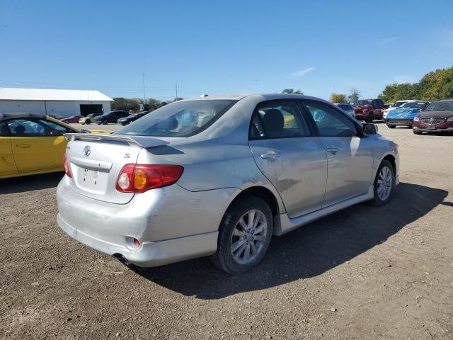 1NXBU40E99Z054821 - 2009 TOYOTA COROLLA BASE فضي صورة 3