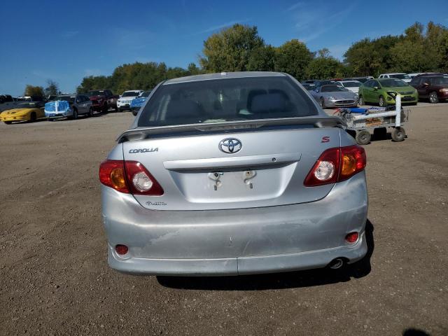1NXBU40E99Z054821 - 2009 TOYOTA COROLLA BASE فضي صورة 6