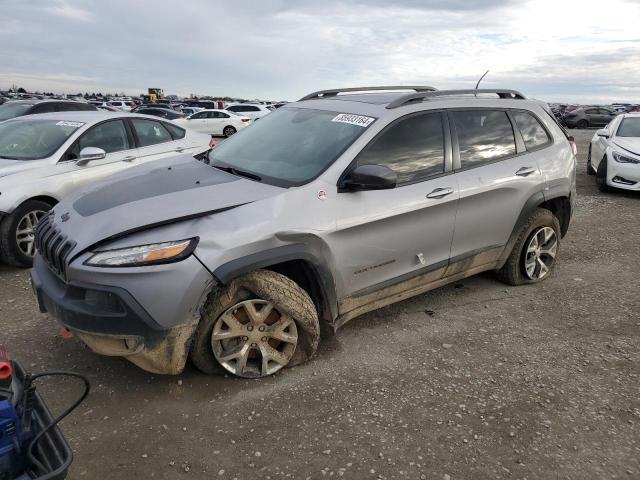 1C4PJMBS3HD234705 - 2017 JEEP CHEROKEE TRAILHAWK SILVER photo 1
