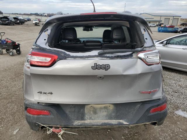 1C4PJMBS3HD234705 - 2017 JEEP CHEROKEE TRAILHAWK SILVER photo 6
