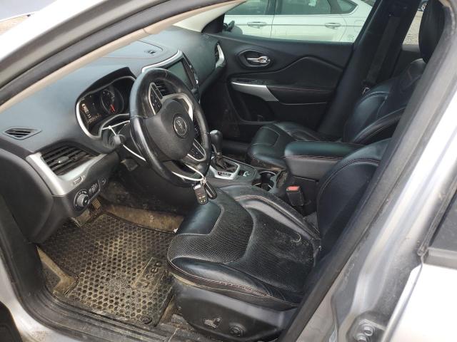 1C4PJMBS3HD234705 - 2017 JEEP CHEROKEE TRAILHAWK SILVER photo 7