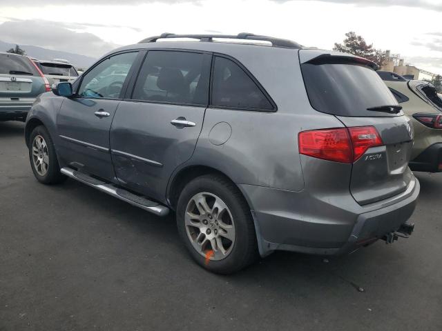 2HNYD28448H502151 - 2008 ACURA MDX TECHNOLOGY GRAY photo 2