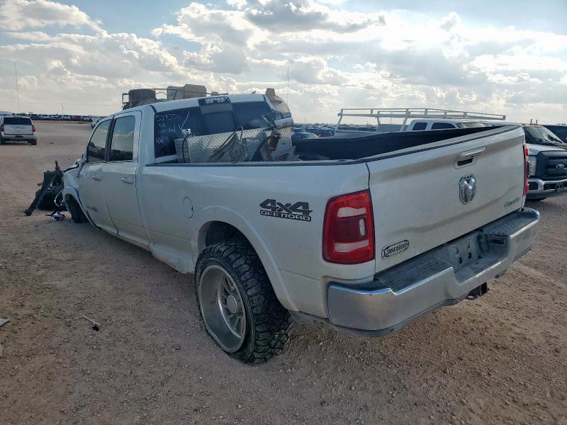 3C6UR5LL3KG559350 - 2019 RAM 2500 LONGHORN თეთრი ფოტო 2