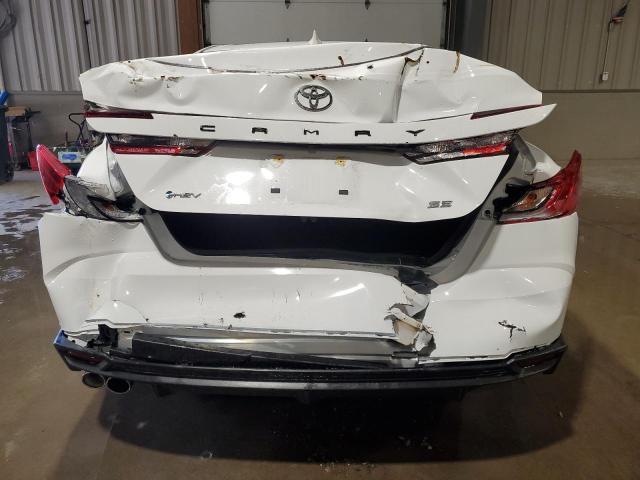 4T1DAACK1SU141426 - 2025 TOYOTA CAMRY XSE WHITE photo 6