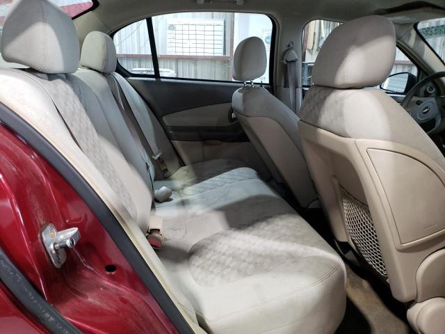 1G1ZT54855F244445 - 2005 CHEVROLET MALIBU LS 红色 照片 10
