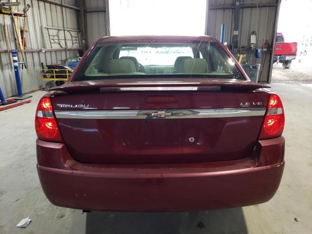 1G1ZT54855F244445 - 2005 CHEVROLET MALIBU LS 红色 照片 6