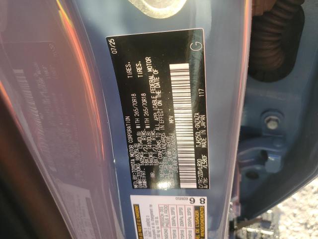 JTEABFAJ9SK046261 - 2025 TOYOTA LAND CRUIS BASE BLUE photo 13