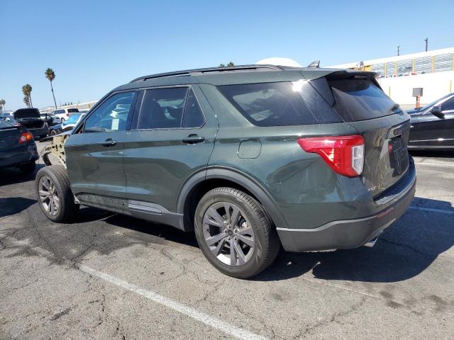 1FMSK7DH6PGA47607 - 2023 FORD EXPLORER XLT 绿色 照片 2
