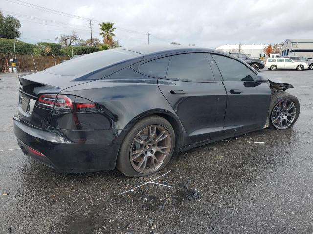 5YJSA1E54RF536092 - 2024 TESLA MODEL S BLACK photo 3