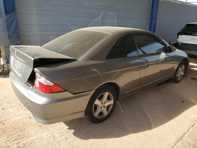 1HGEM22965L023209 - 2005 HONDA CIVIC EX GRAY photo 3