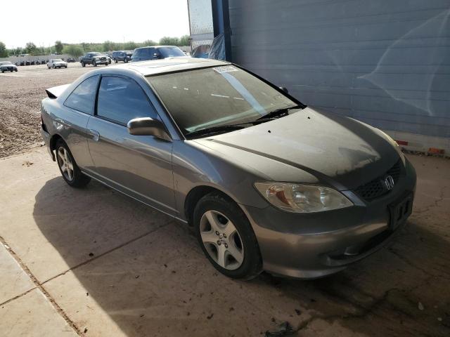 1HGEM22965L023209 - 2005 HONDA CIVIC EX GRAY photo 4