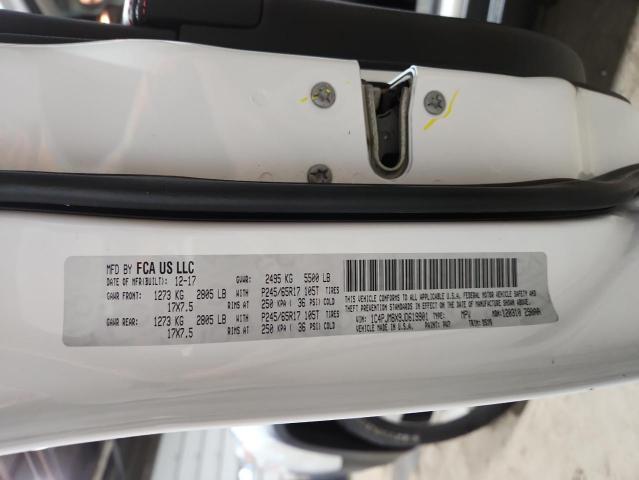 1C4PJMBX9JD619901 - 2018 JEEP CHEROKEE TRAILHAWK WHITE photo 13