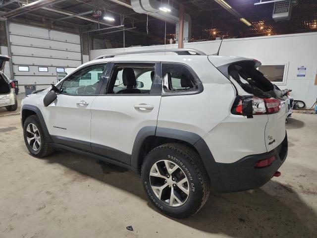 1C4PJMBX9JD619901 - 2018 JEEP CHEROKEE TRAILHAWK WHITE photo 2