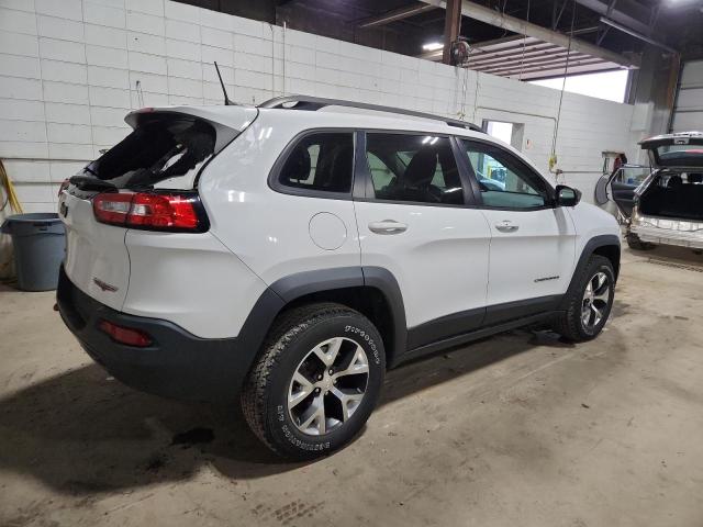 1C4PJMBX9JD619901 - 2018 JEEP CHEROKEE TRAILHAWK WHITE photo 3
