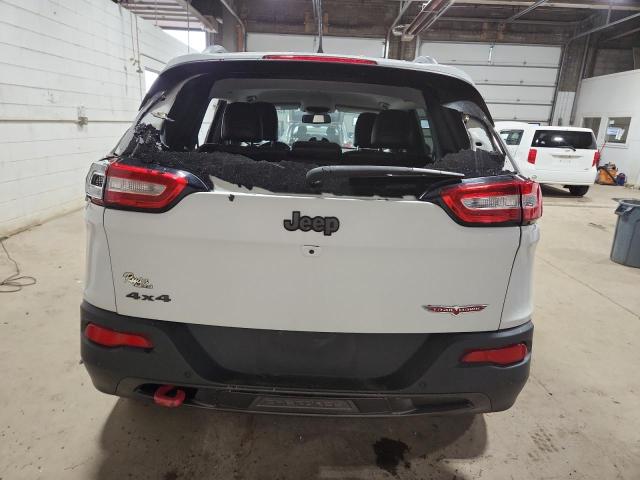 1C4PJMBX9JD619901 - 2018 JEEP CHEROKEE TRAILHAWK WHITE photo 6