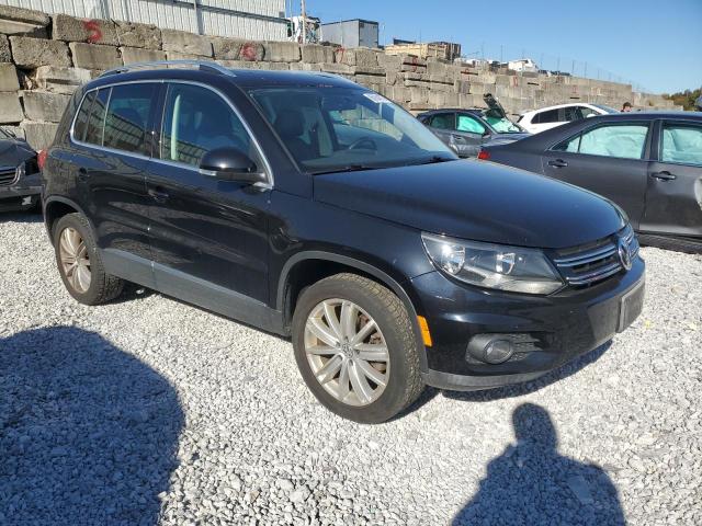 WVGAV7AX1CW535877 - 2012 VOLKSWAGEN TIGUAN S Սև լուսանկար 4