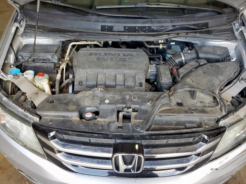 5FNRL5H98FB035250 - 2015 HONDA ODYSSEY TOURING ვერცხლისფერი ფოტო 12