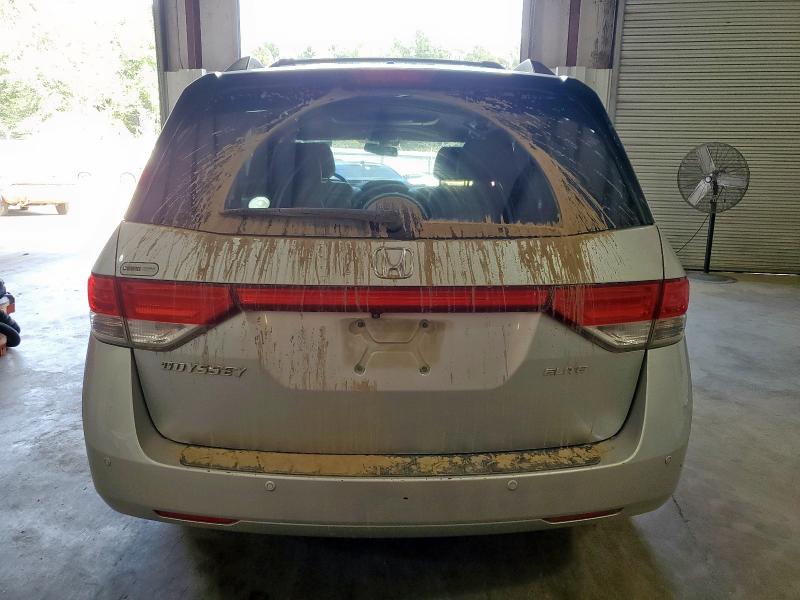 5FNRL5H98FB035250 - 2015 HONDA ODYSSEY TOURING ვერცხლისფერი ფოტო 6