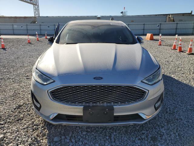 3FA6P0D93KR154533 - 2019 FORD FUSION TITANIUM Gümüş foto 5