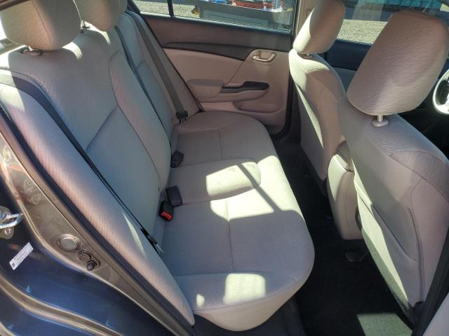2HGFB2F51DH525297 - 2013 HONDA CIVIC LX GRAY photo 10