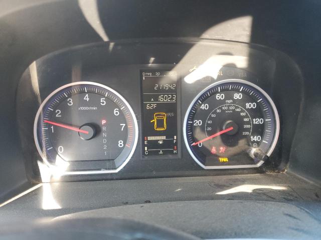 3CZRE38578G705082 - 2008 HONDA CR-V EX BLUE photo 9