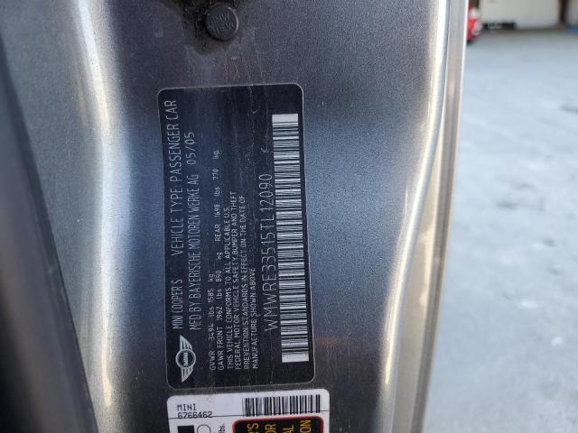 WMWRE33515TL12090 - 2005 MINI COOPER S 灰色 照片 12