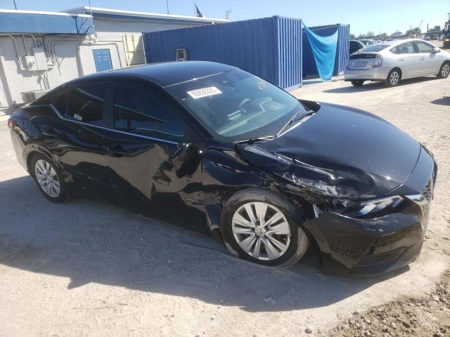 3N1AB8BV2PY288127 - 2023 NISSAN SENTRA S BLACK photo 4