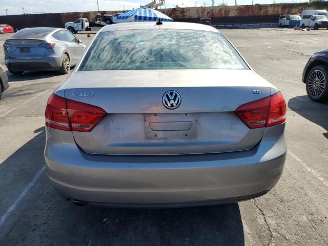 1VWBP7A34CC095779 - 2012 VOLKSWAGEN PASSAT SE Արծաթագույն լուսանկար 6
