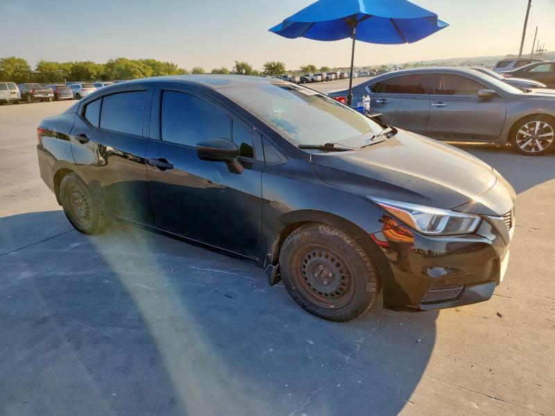 3N1CN8DVXLL887751 - 2020 NISSAN VERSA S BLACK photo 4