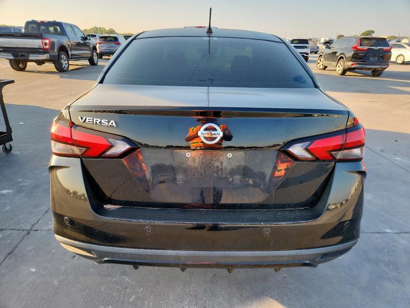 3N1CN8DVXLL887751 - 2020 NISSAN VERSA S BLACK photo 6