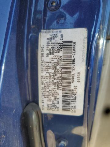 4T1BG22K3XU592359 - 1999 TOYOTA CAMRY CE ლურჯი ფოტო 12