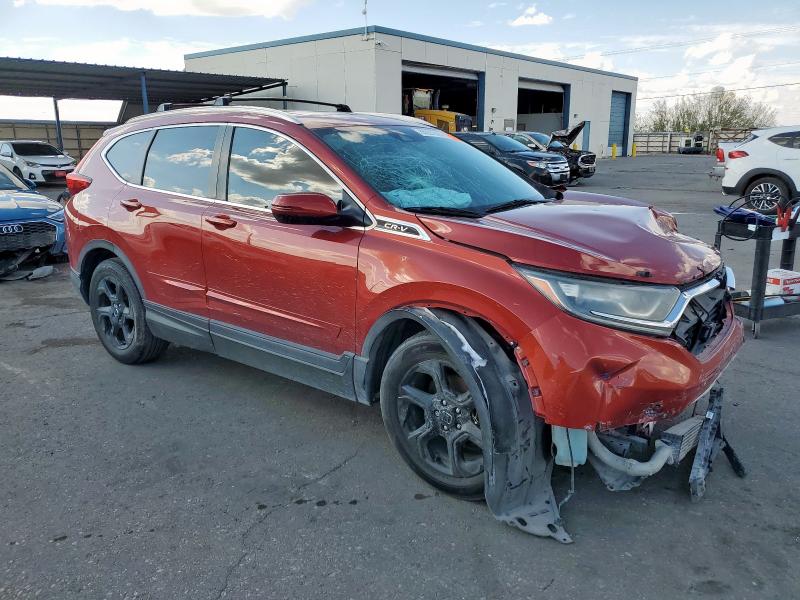 5J6RW1H51KL004940 - 2019 HONDA CR-V EX أحمر صورة 4