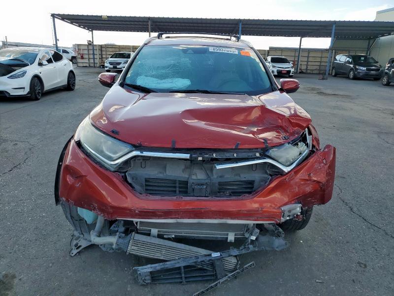 5J6RW1H51KL004940 - 2019 HONDA CR-V EX أحمر صورة 5